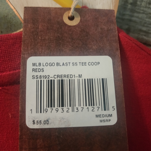 Mitchell & Ness Red Cincinnati Reds Tee - Picture 5 of 7